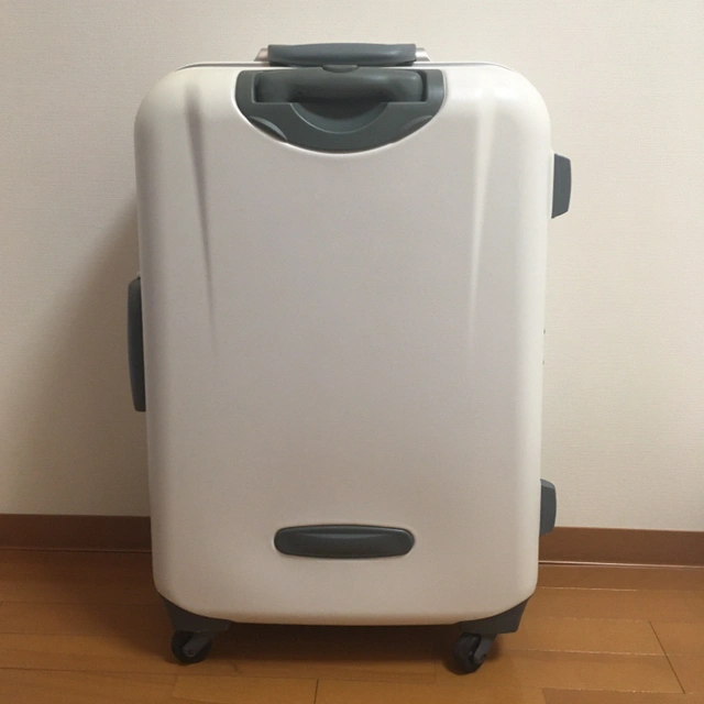 Canossa ACTUS スーツケース ホワイト 約60Lの写真4枚目