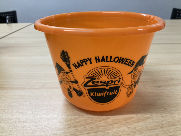 ハロウィン　ゼスプリキウイ　キャンディバケツ　バスケット🎃パンプキン