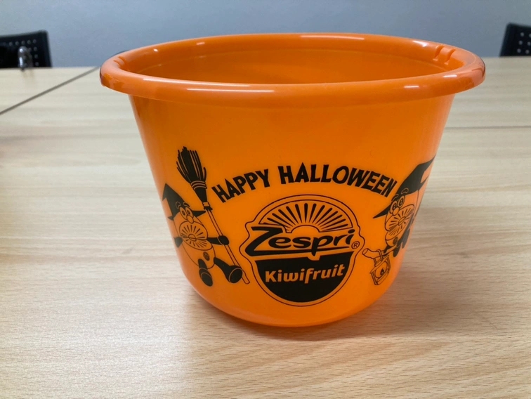 ハロウィン ゼスプリキウイ キャンディバケツ バスケット🎃パンプキン
