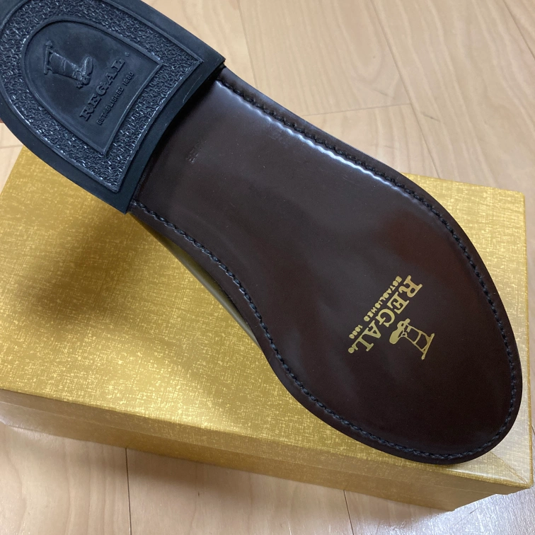 【新品未使用】REGAL 黒色 ローファーの写真7枚目