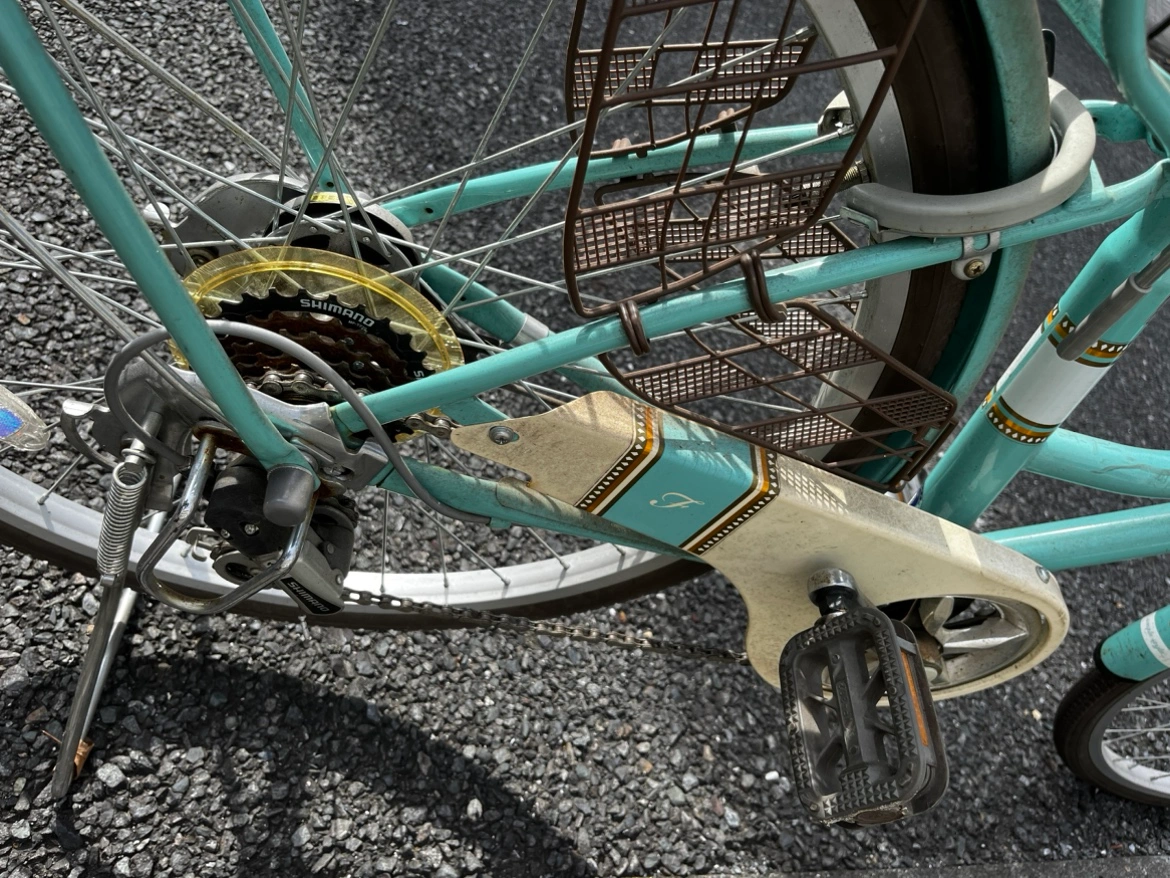 シマノ変速機付き自転車の写真7枚目