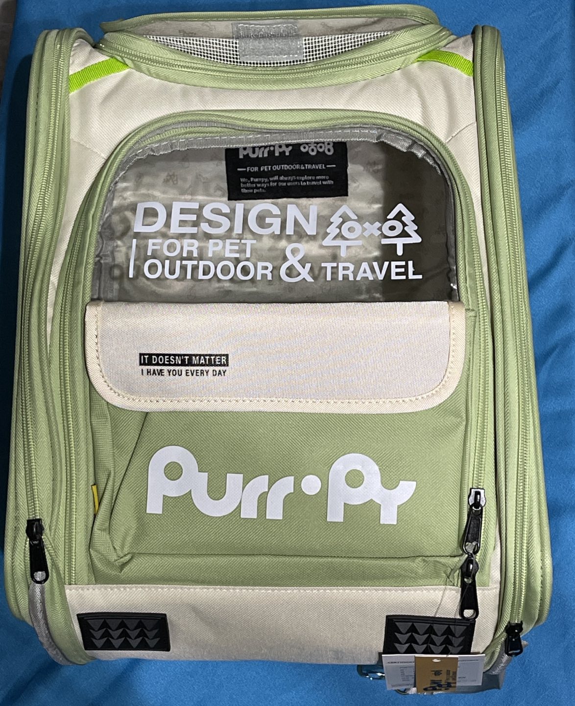 Purrpy ペット用キャリーリュック　猫　小型犬の写真2枚目