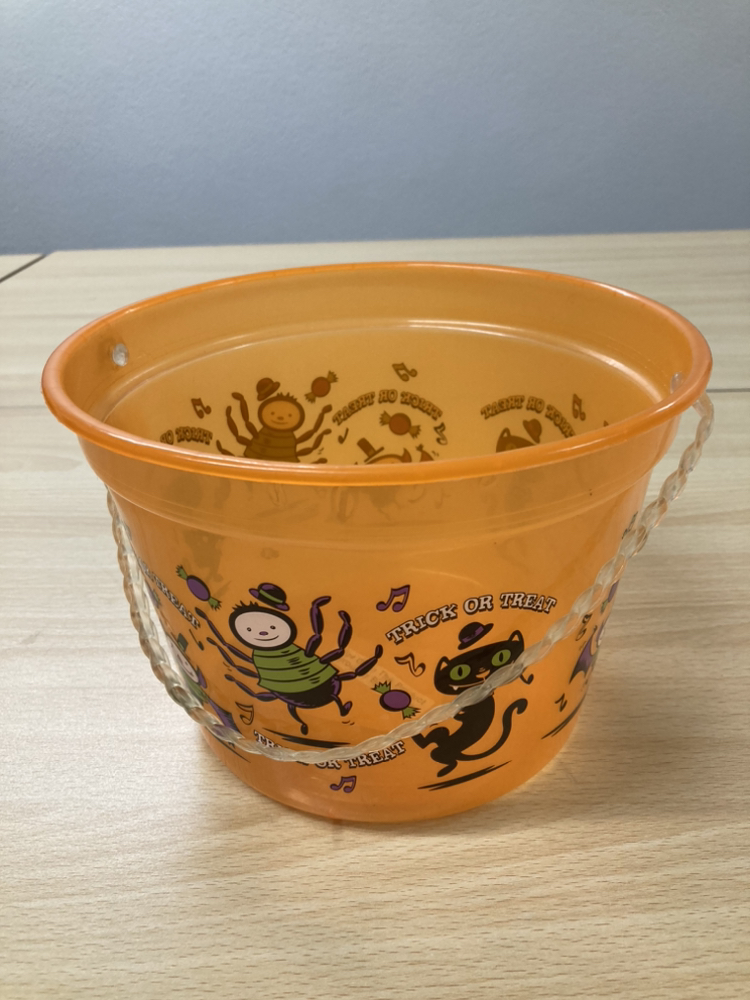 ハロウィン　キャンディバケツ　バスケット🎃パンプキン
