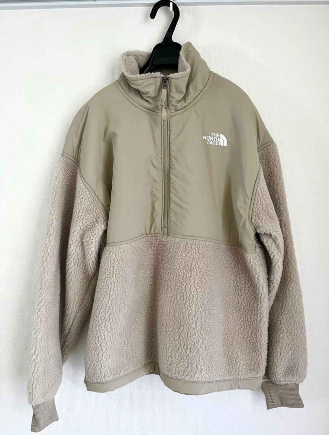 Platte Sherpa 1/4 Zip ベージュ フリース ノースフェイス