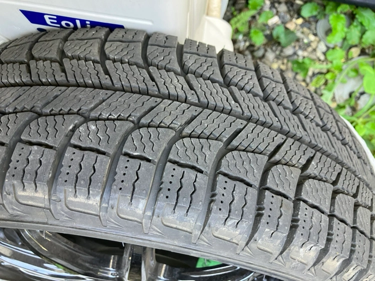 MICHELIN X-ICE+アルミホイール4本セット程度良しの写真6枚目