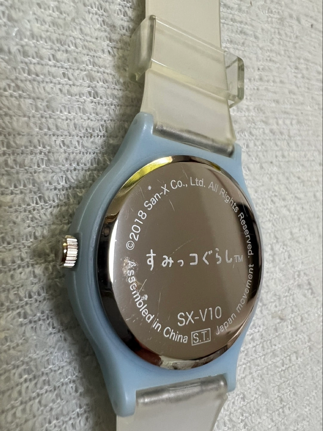 26 すみっコぐらし キャラクターウォッチ 子供腕時計 SX-V10-SG ブルーの写真3枚目