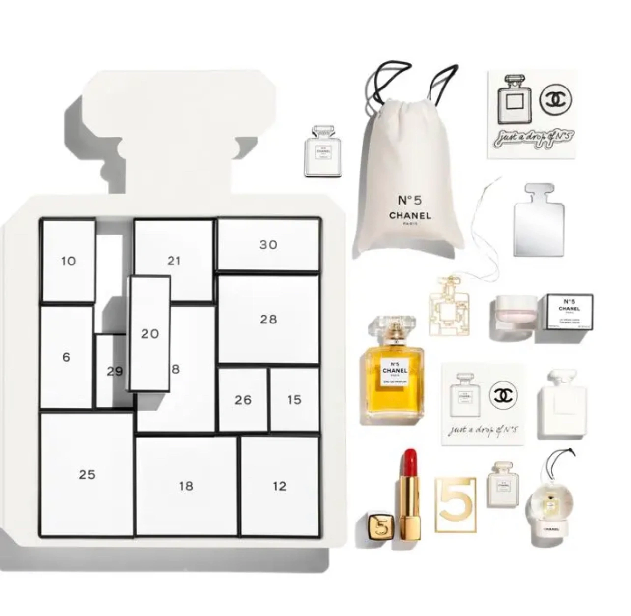CHANEL N°5 ザ カレンダー アドベントカレンダーの写真6枚目