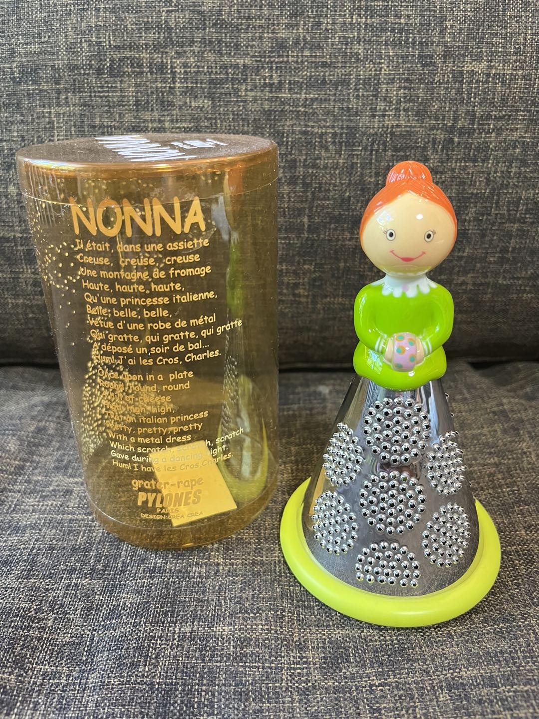 【未使用】フランス製 NONNA おろし器