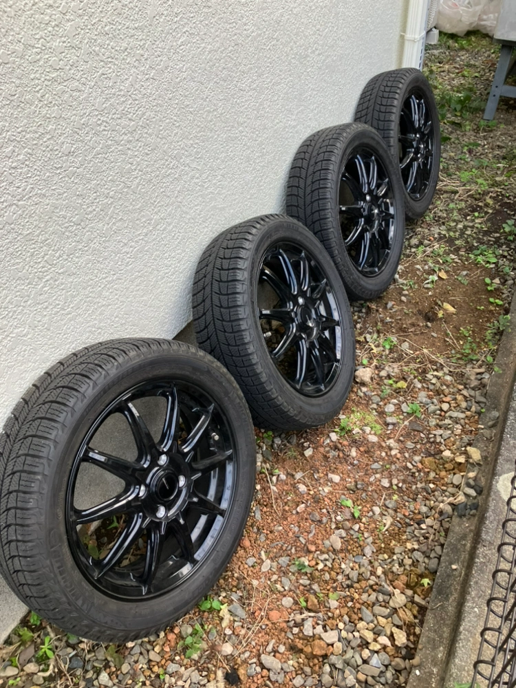 MICHELIN X-ICE+アルミホイール4本セット程度良しの写真3枚目