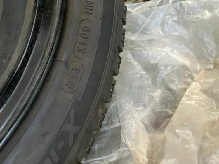 MICHELIN X-ICE+アルミホイール4本セット程度良し