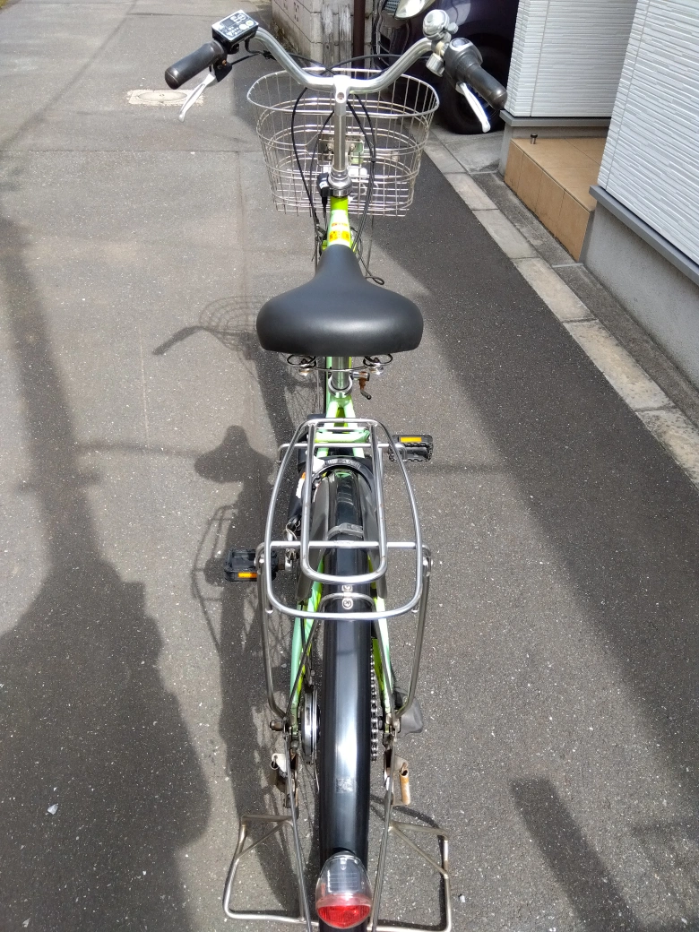 電動アシスト自転車PASnatula12.0Ahの写真4枚目