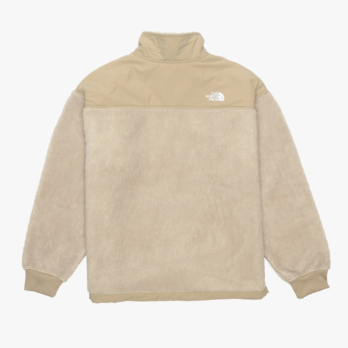Platte Sherpa 1/4 Zip ベージュ フリース ノースフェイスの写真4枚目