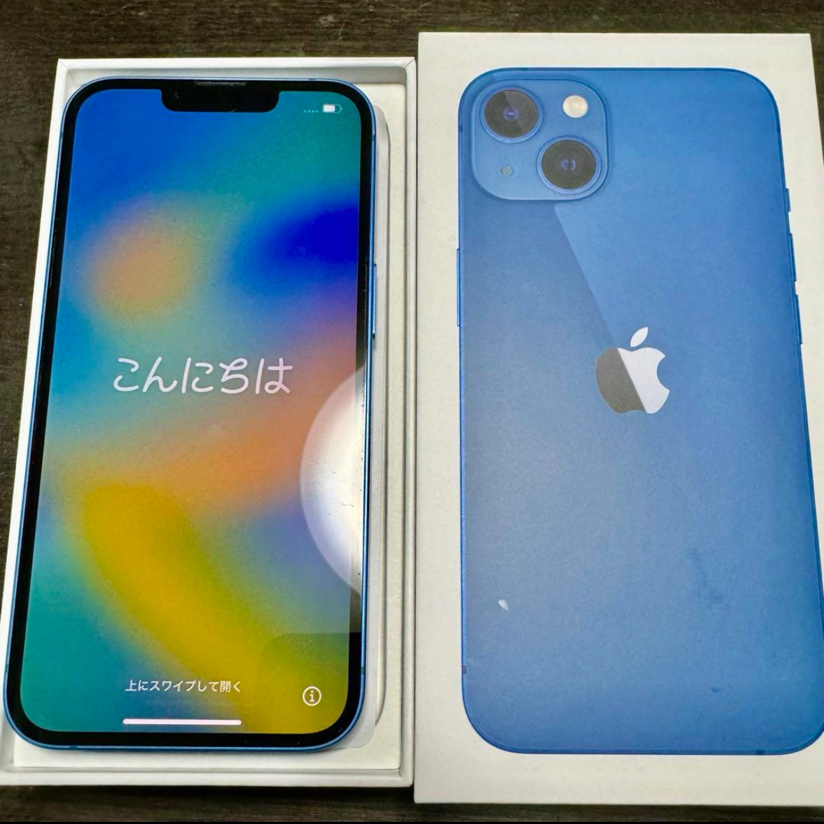iPhone13 128GB + iFaceケース + フィルムの写真2枚目