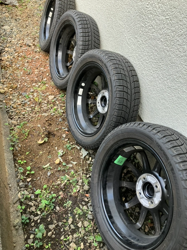 MICHELIN X-ICE+アルミホイール4本セット程度良しの写真5枚目