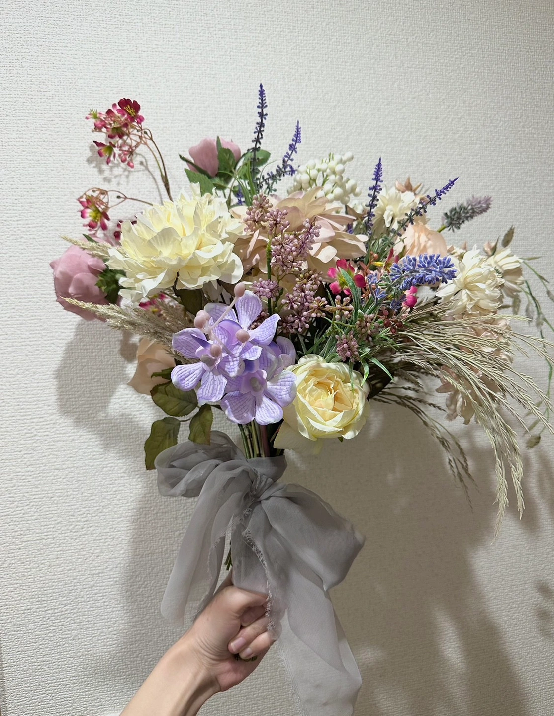 アーティフィシャルブーケ 花束 結婚式 wedding bouquet mの写真2枚目