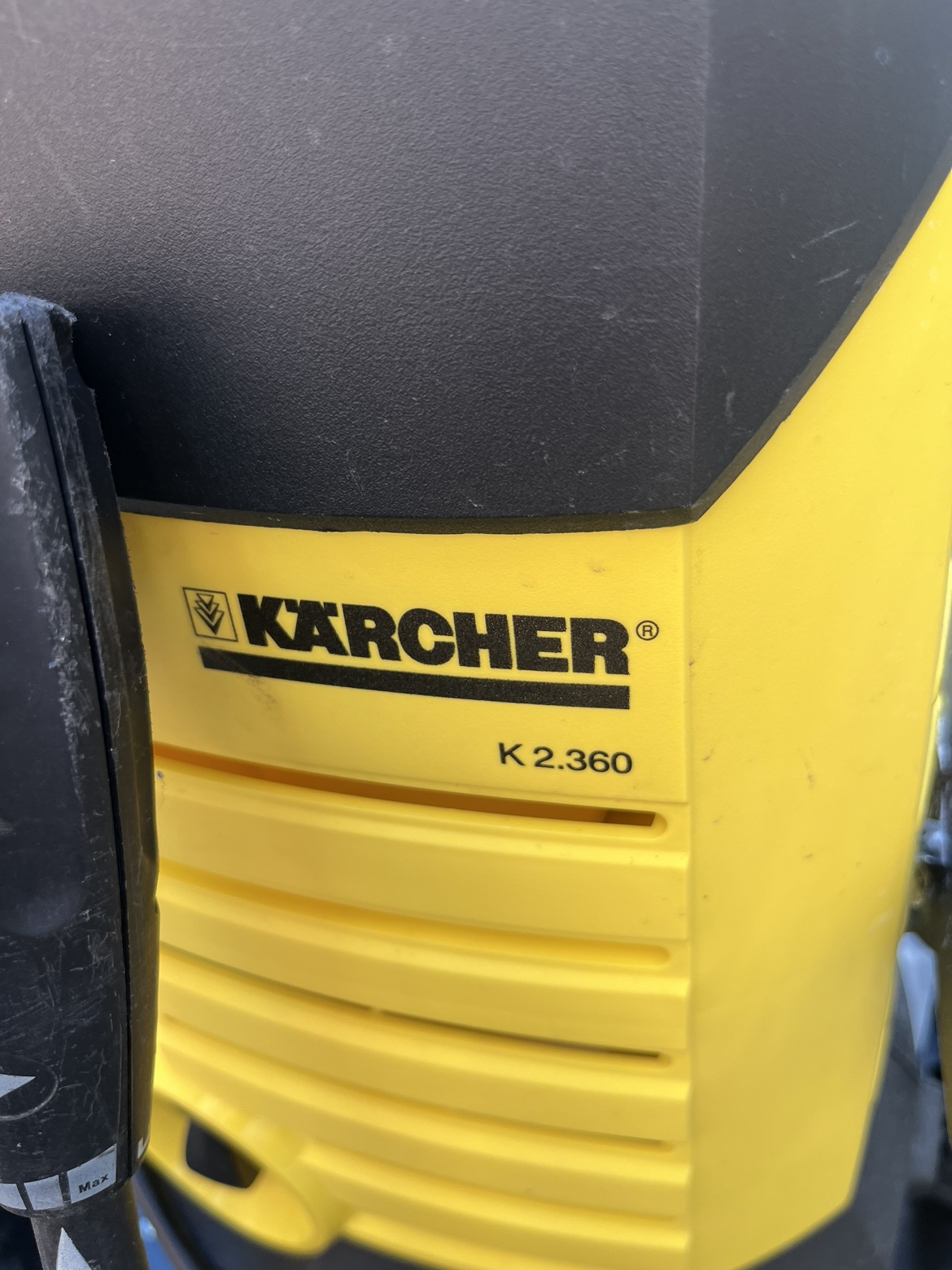 ケルヒャー高圧洗浄機　K2.360の写真6枚目