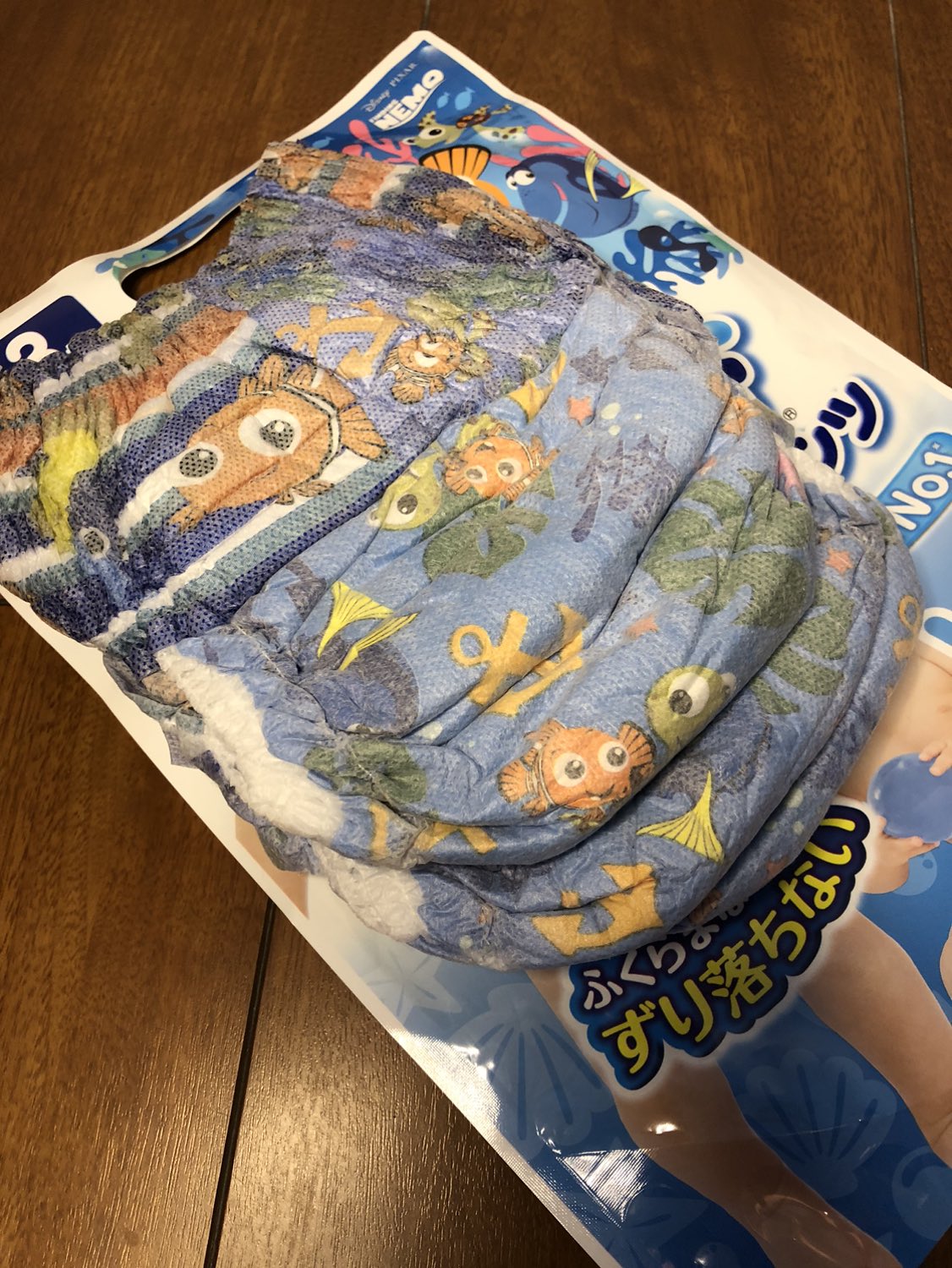 ムーニー　水遊びパンツ　Ｌサイズ3枚の写真2枚目