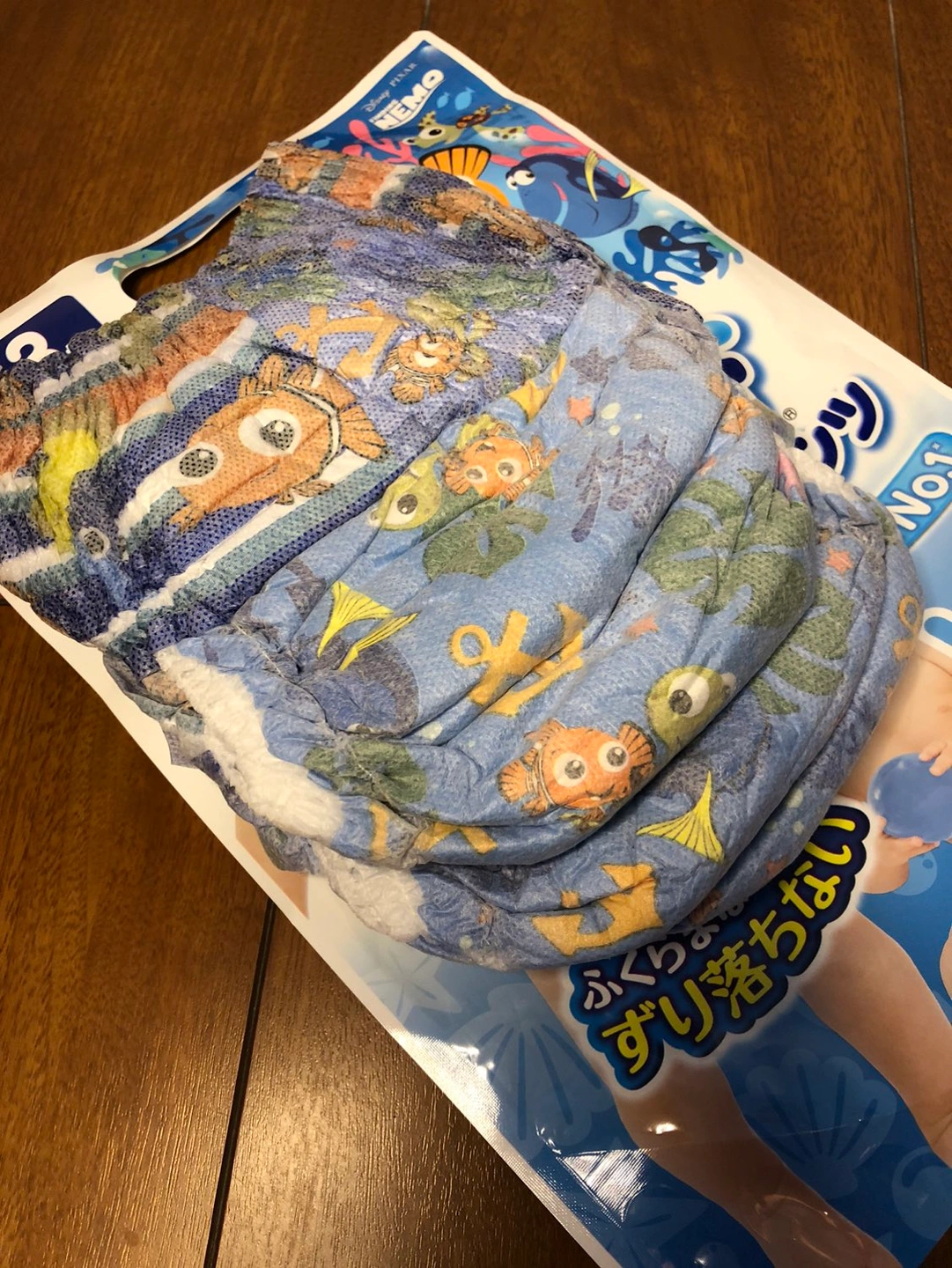 ムーニー 水遊びパンツ Lサイズ3枚の写真2枚目