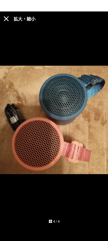 2台同時接続 臨場感あるステレオ再生 ポータブル bluetooth スピーカーの写真3枚目