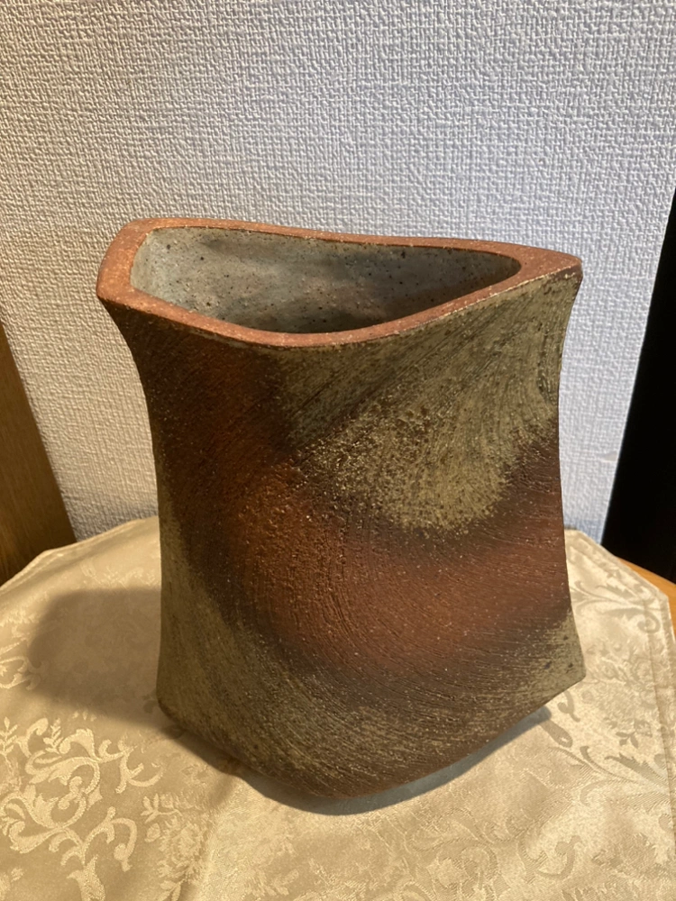 (再値下げ)信楽焼花瓶