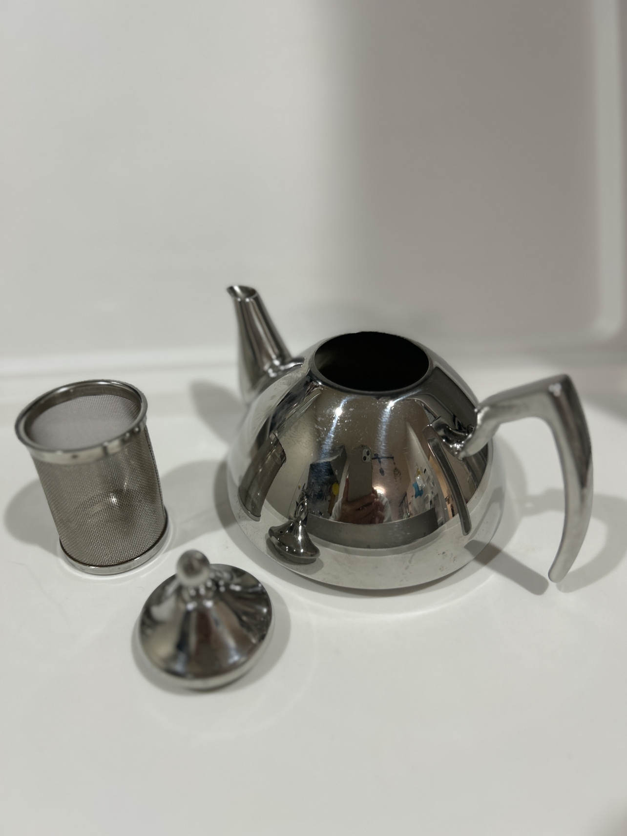 星野器物　18-8高級ステンレス（茶こし付き）の写真2枚目