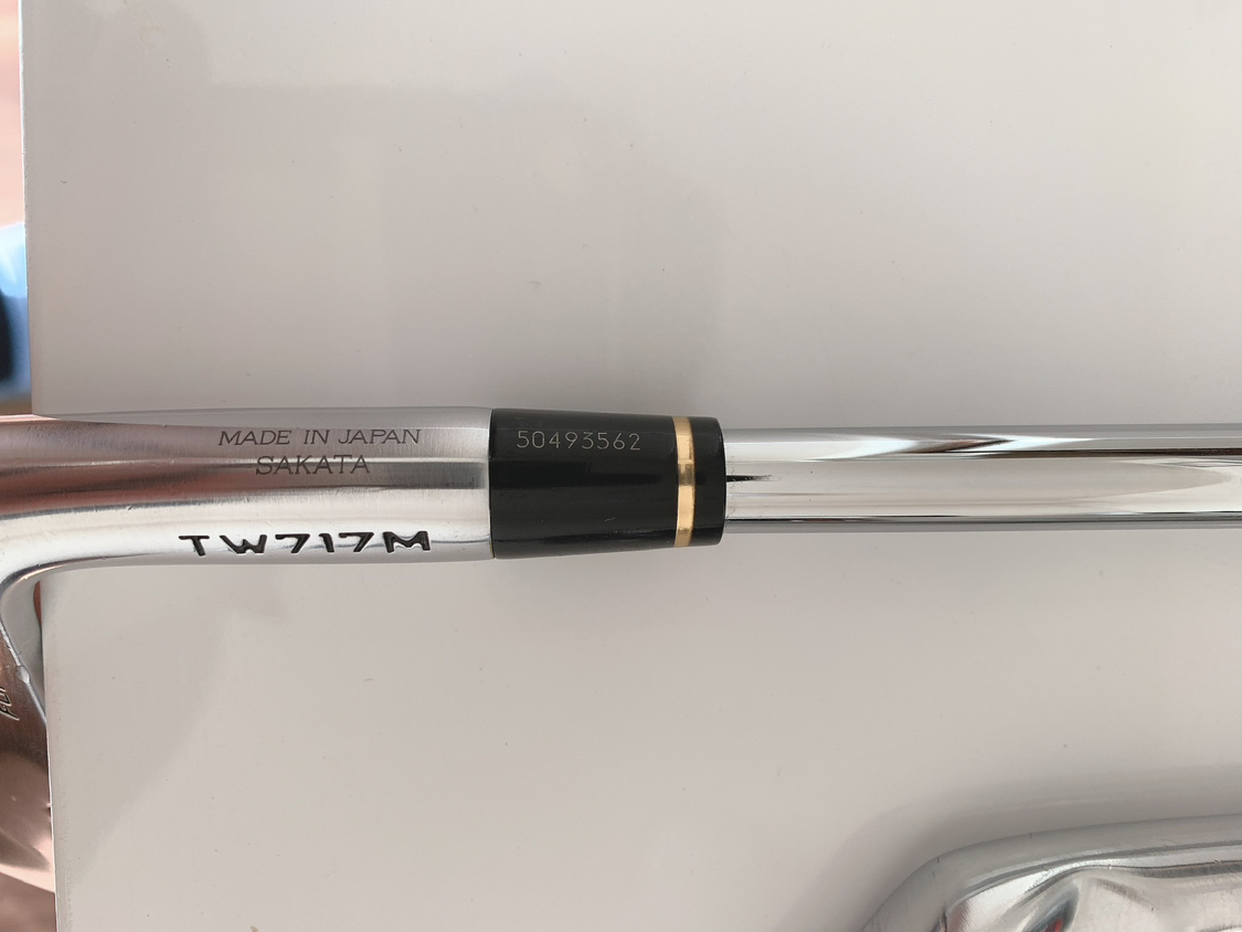 HONMA TW717M FORGEDの写真7枚目