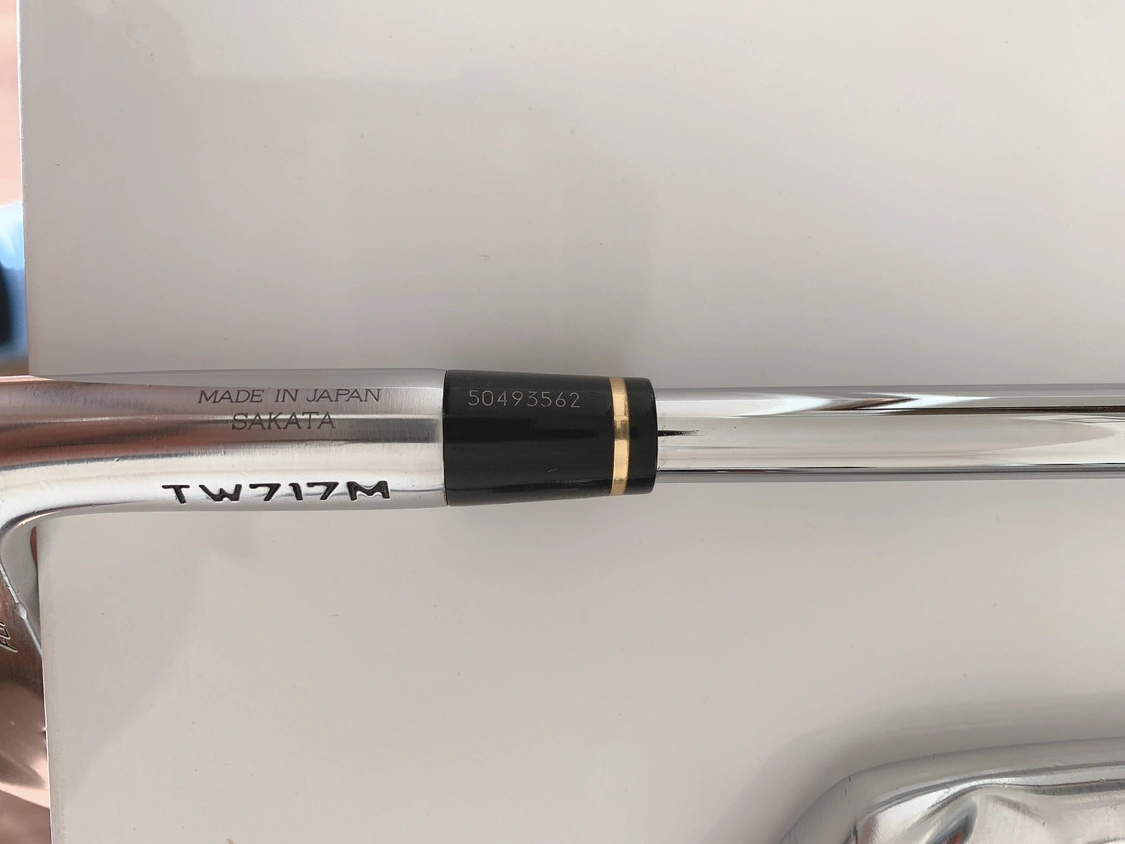 HONMA TW717M FORGEDの写真7枚目