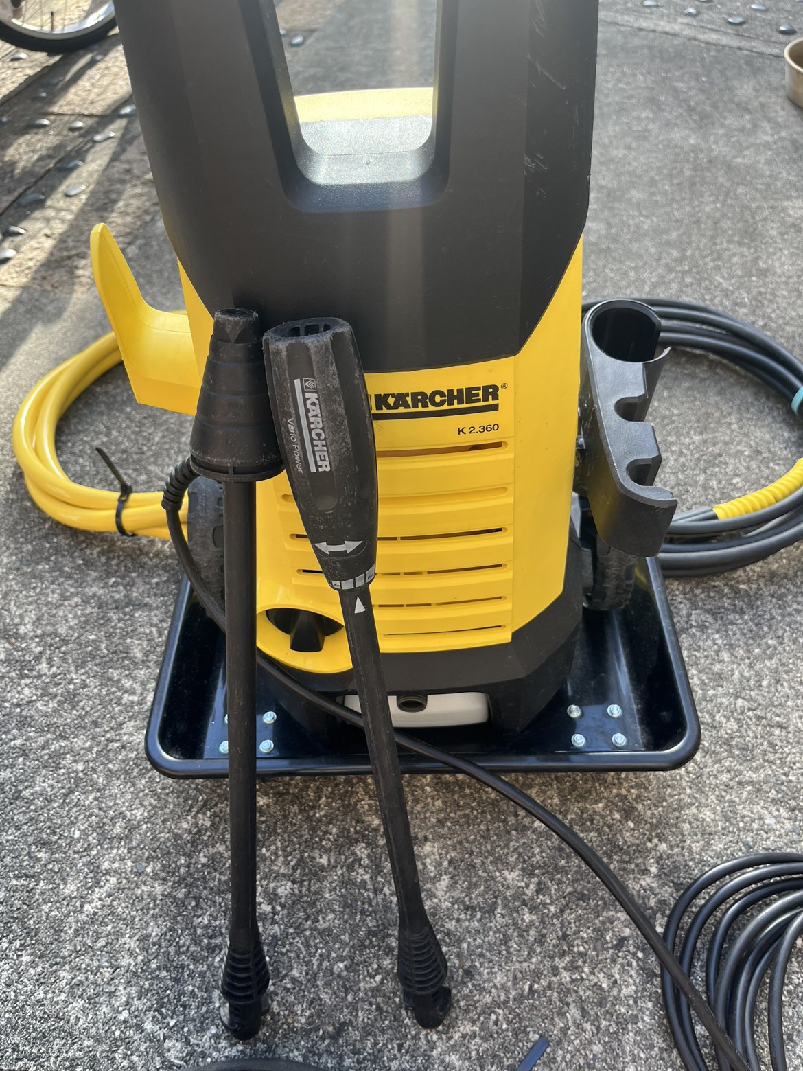 ケルヒャー高圧洗浄機　K2.360の写真8枚目