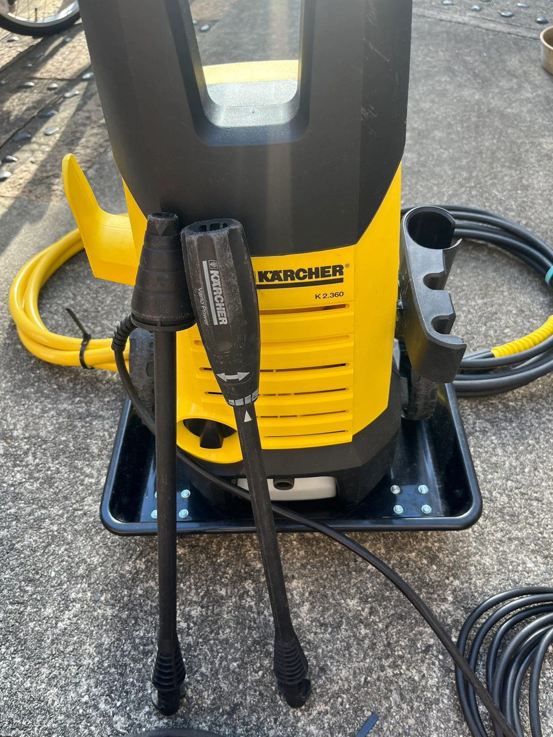 ケルヒャー高圧洗浄機 K2.360の写真8枚目