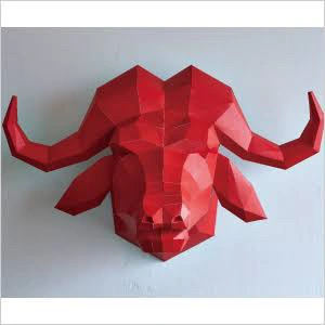 OBJECTS PAPERCRAFT ペーパークラフト 牛の写真8枚目