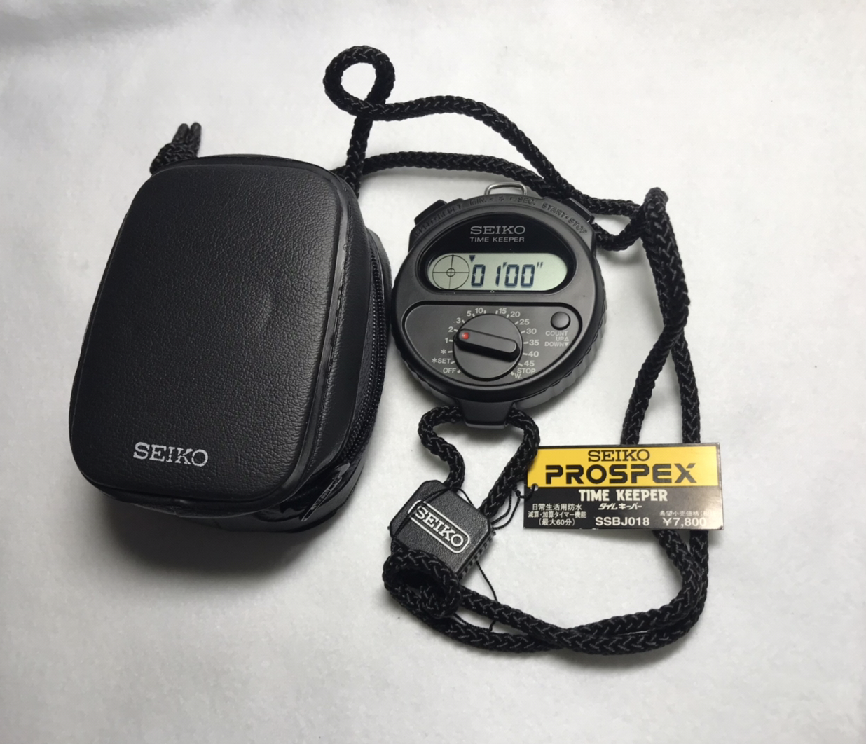 新品未使用　セイコーストップウォッチ　タイムキーパー