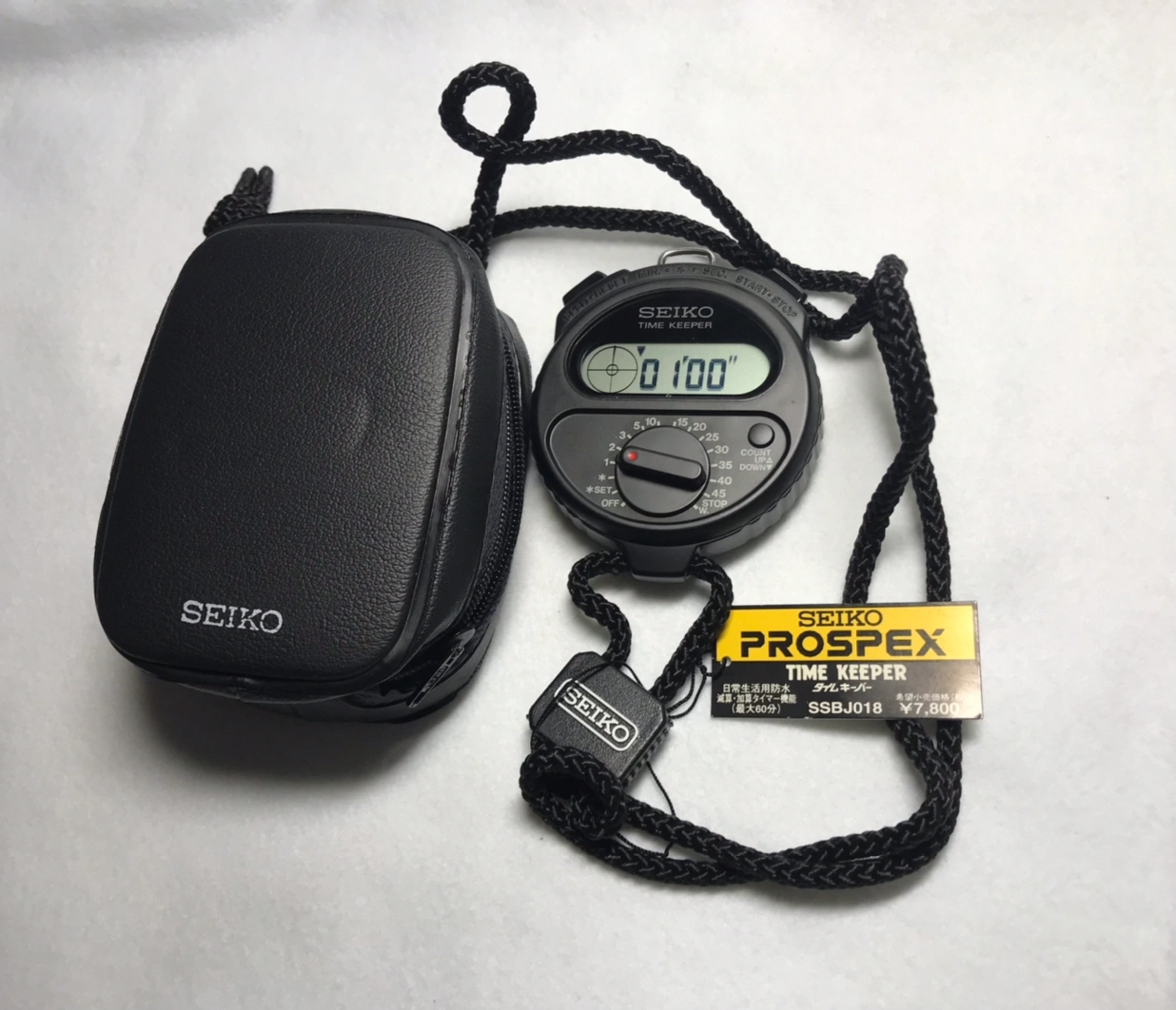 新品未使用 セイコーストップウォッチ タイムキーパー