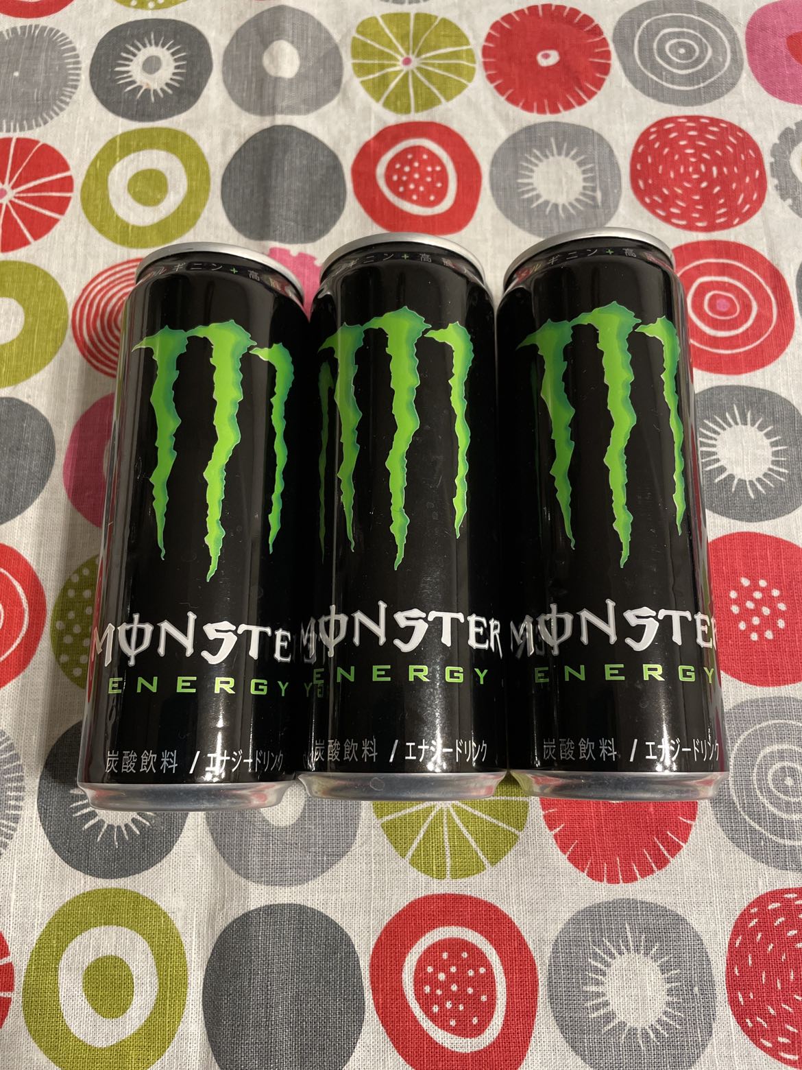 モンスター3本