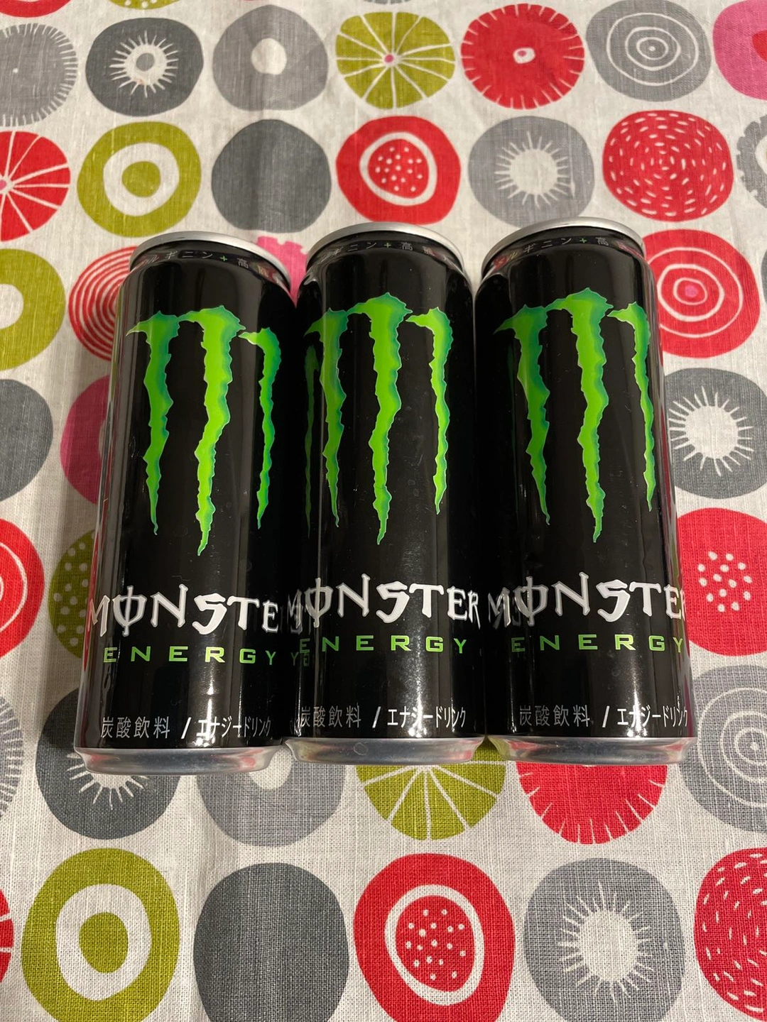 モンスター3本