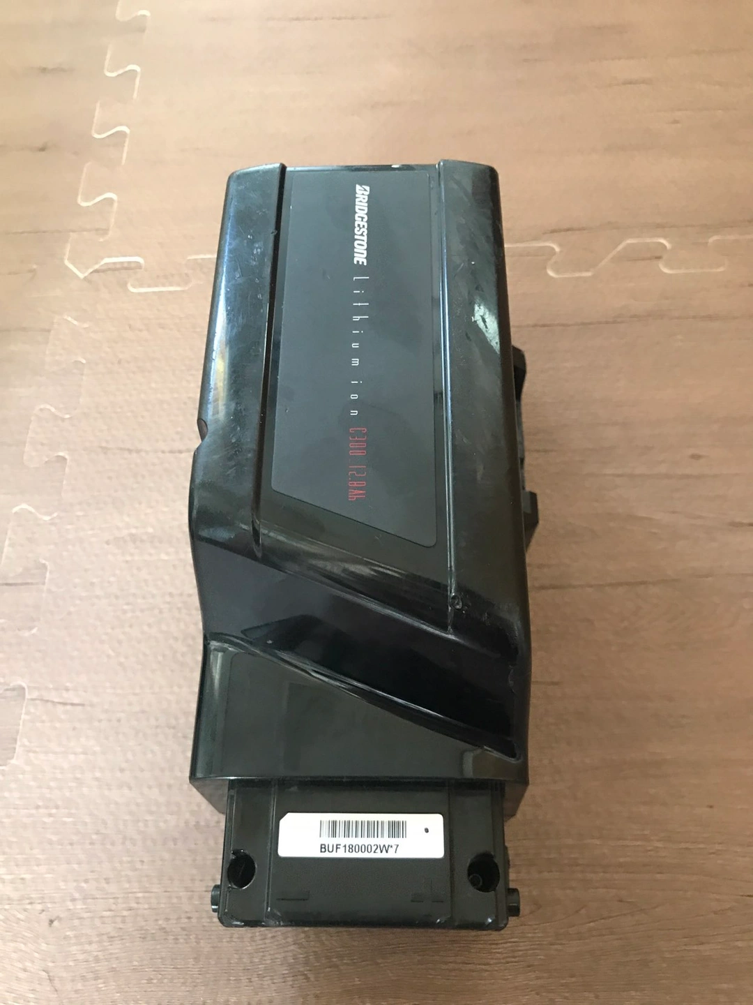 中古 BRIDGESTONE 12.8ah 電動自転車バッテリー 1点灯4点灯 ブリヂストン YAMAHA ヤマハの写真3枚目