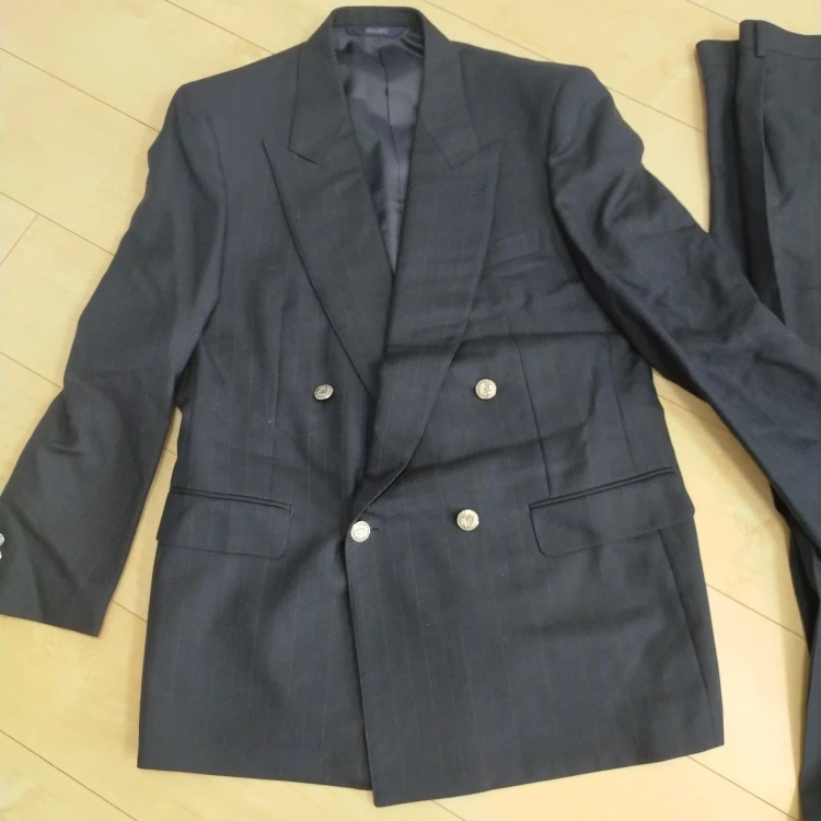 NINA RICCI スーツ メンズ セットアップ 名入りの写真2枚目