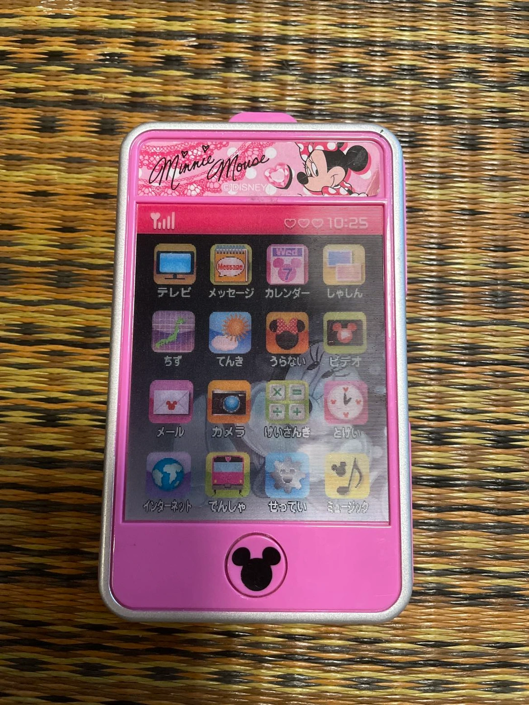 ミニーマウスおもちゃスマホ