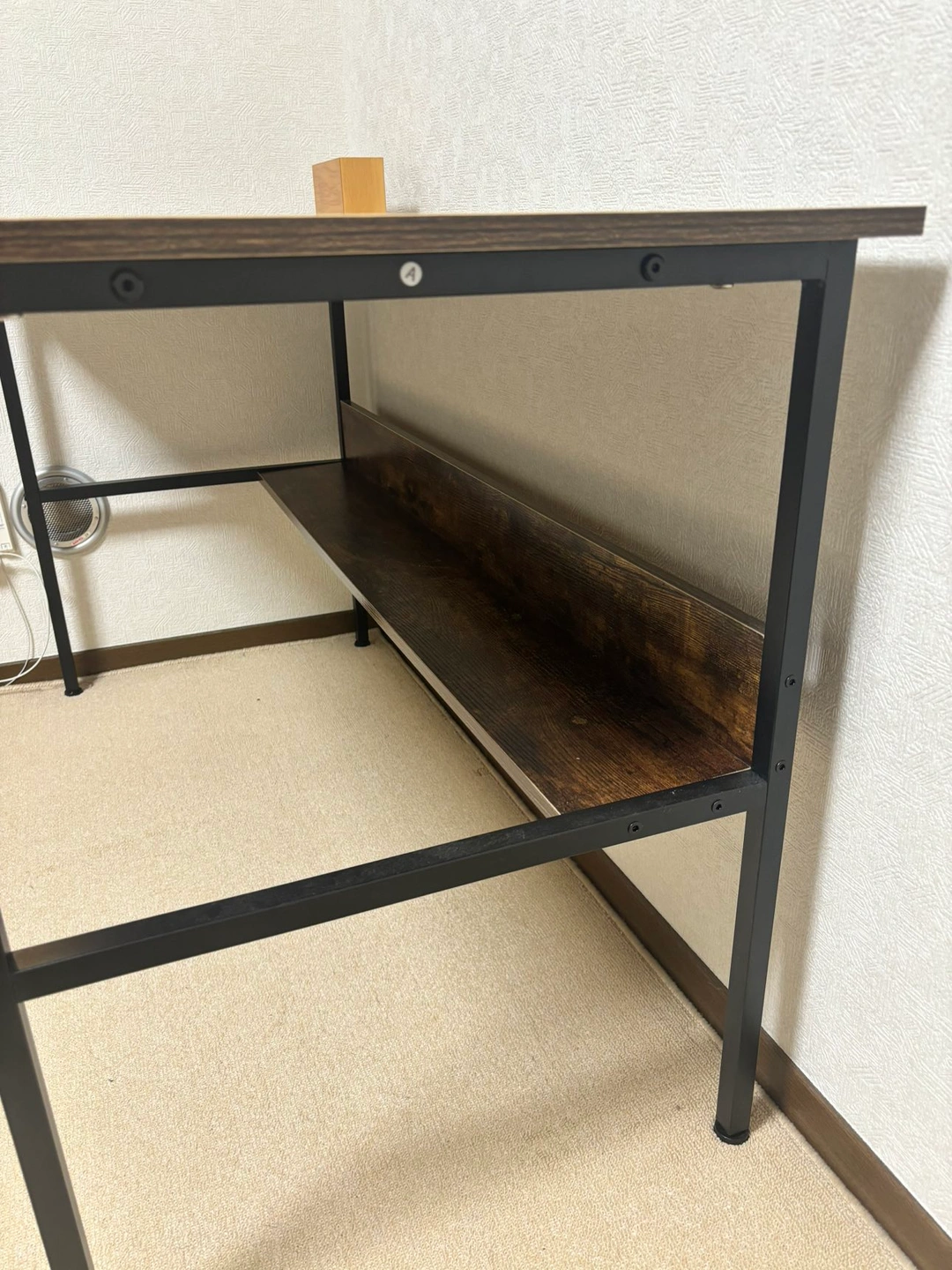 PCデスク 幅120cm 奥行き50cmの写真5枚目