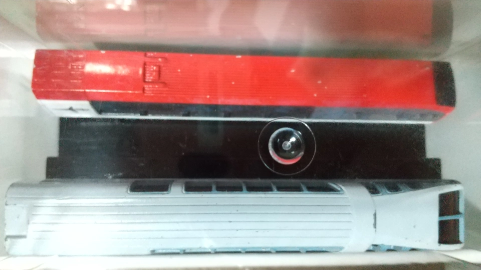 電車飾り物の写真2枚目