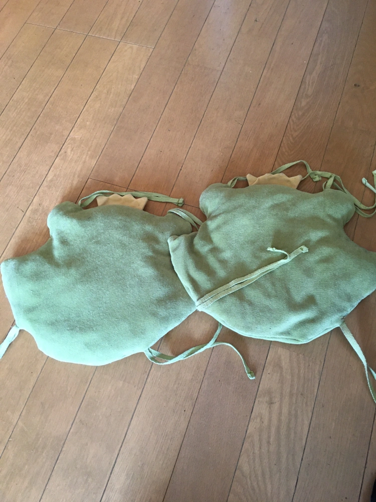 カエル座布団 子供用の写真2枚目