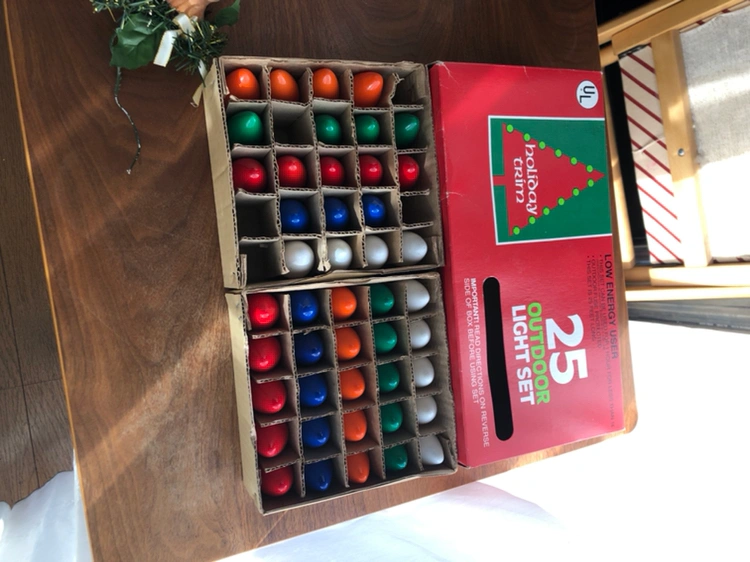 クリスマスイルミネーション25球の写真2枚目