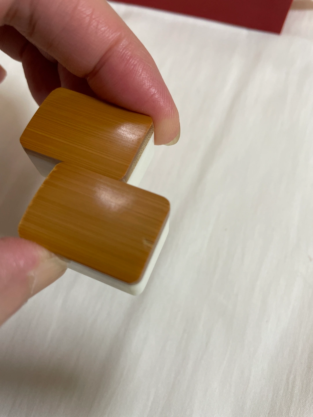 古い麻雀牌のセット ハンドルケース付きの写真2枚目