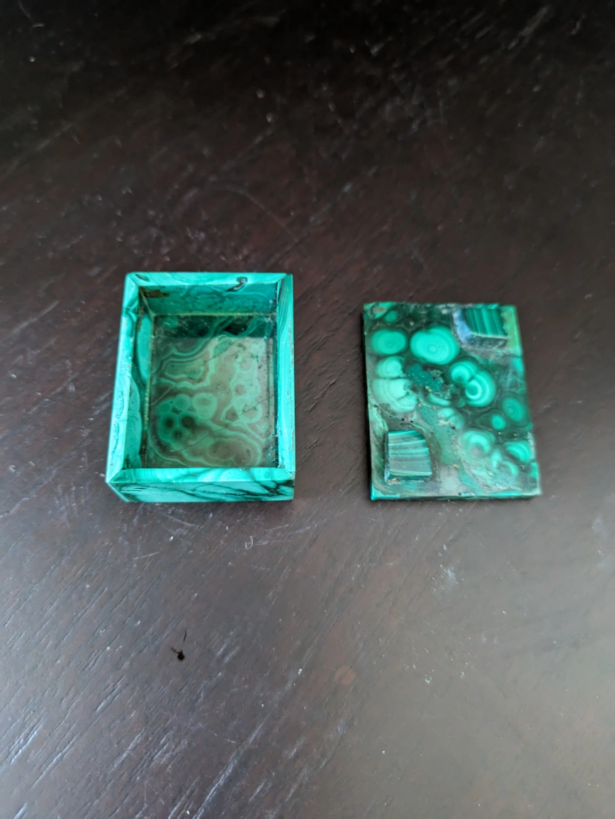 マラカイトのセット オマケ付きの写真3枚目