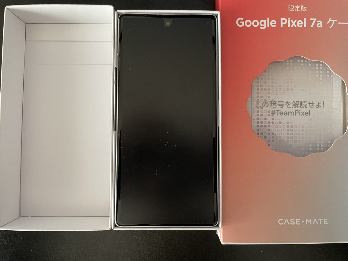 【定価6.9万円】Google Pixel 7a 128GB snow SIMフリーの写真2枚目