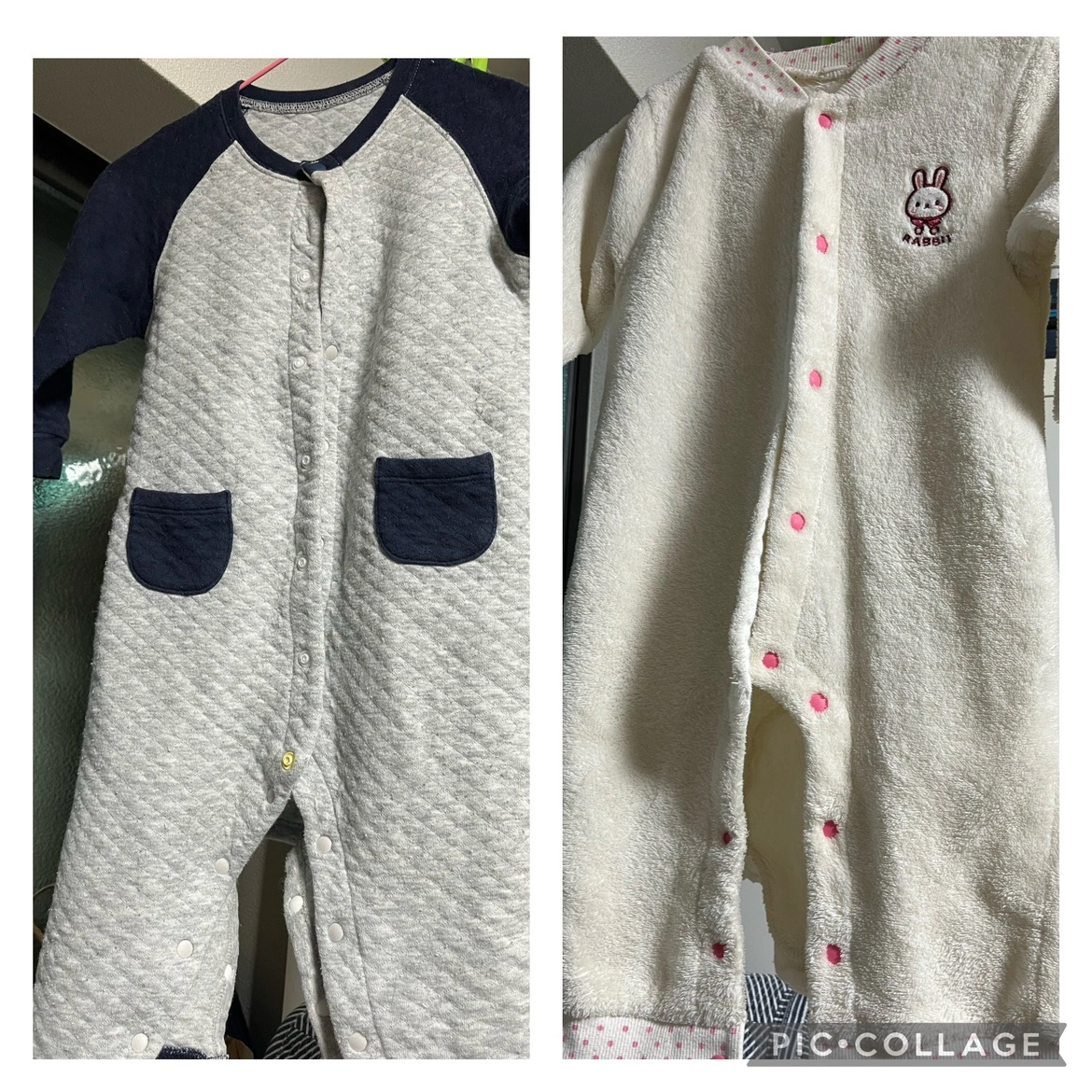 冬物ロンパース 80