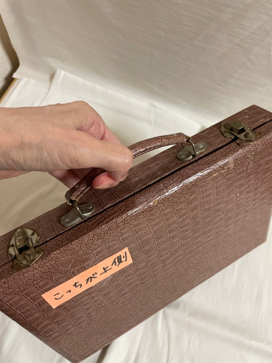 古い麻雀牌のセット ハンドルケース付きの写真3枚目