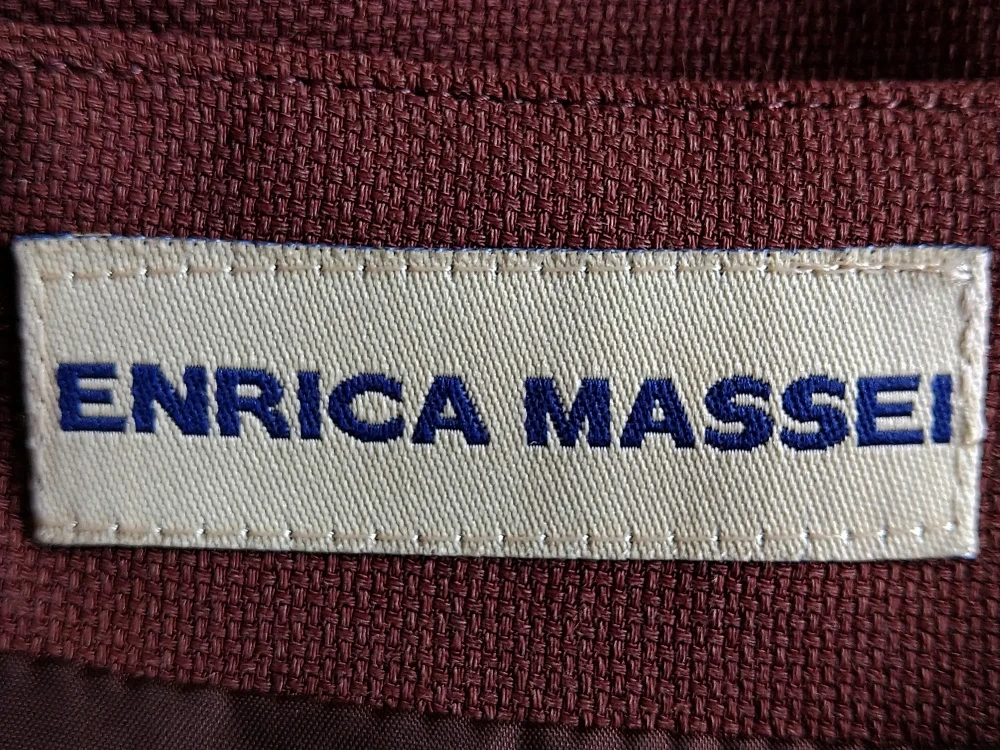 ENRICA MASSEI 茶色 スカートの写真3枚目