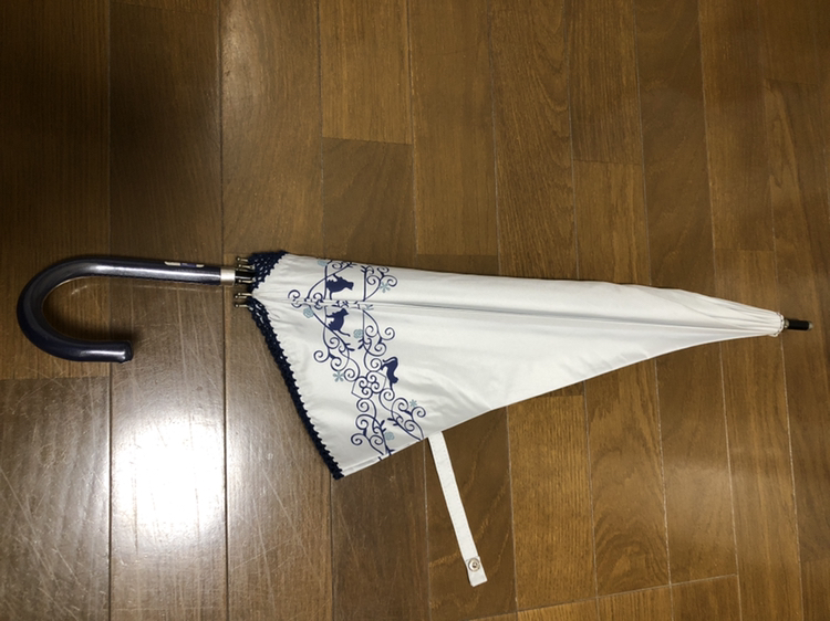 猫柄　日傘