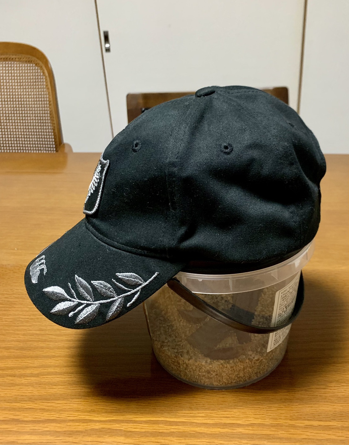 キャップ　黒　オールブラックス　カンタベリーの写真2枚目