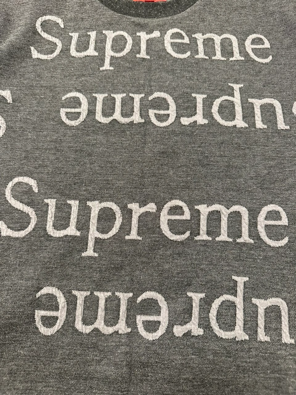 SUPREME / シュプリーム 18SS Jacquard Logo Crewneckの写真3枚目